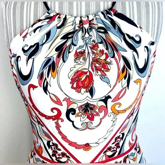 Boston Proper Halter Handkerchief Dress - size 6. BB - Picture 3 of 8